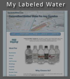 My Labeled Water
